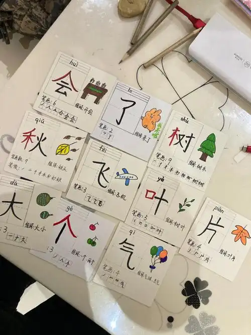 一年级的家长太难当了生字卡一年级