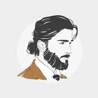 卡通胡须男头像动漫成熟胡须男人头像点击鼠标右键下载