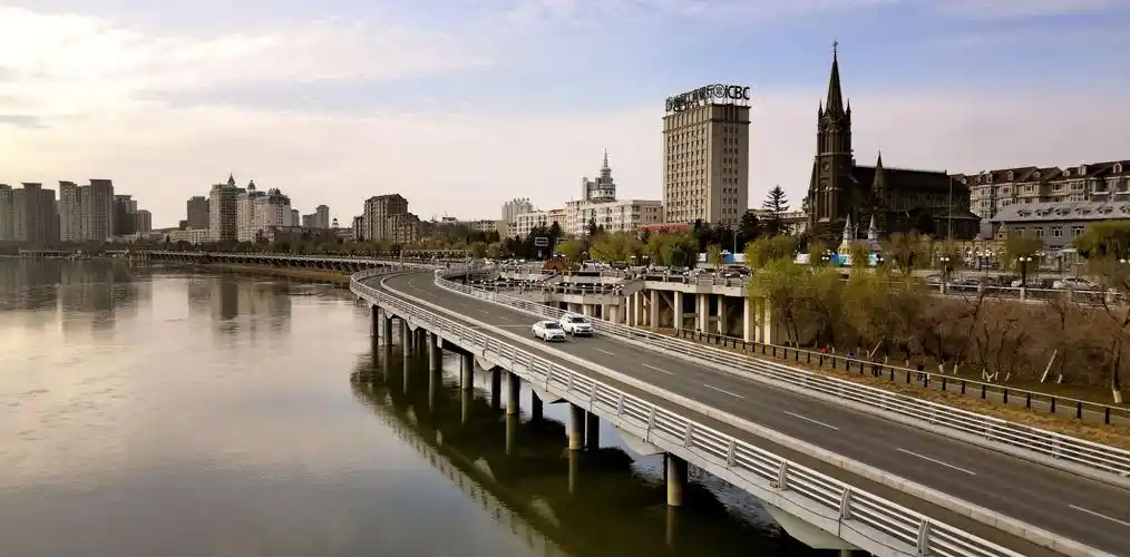 吉林今年的冬天来的比往年晚些.