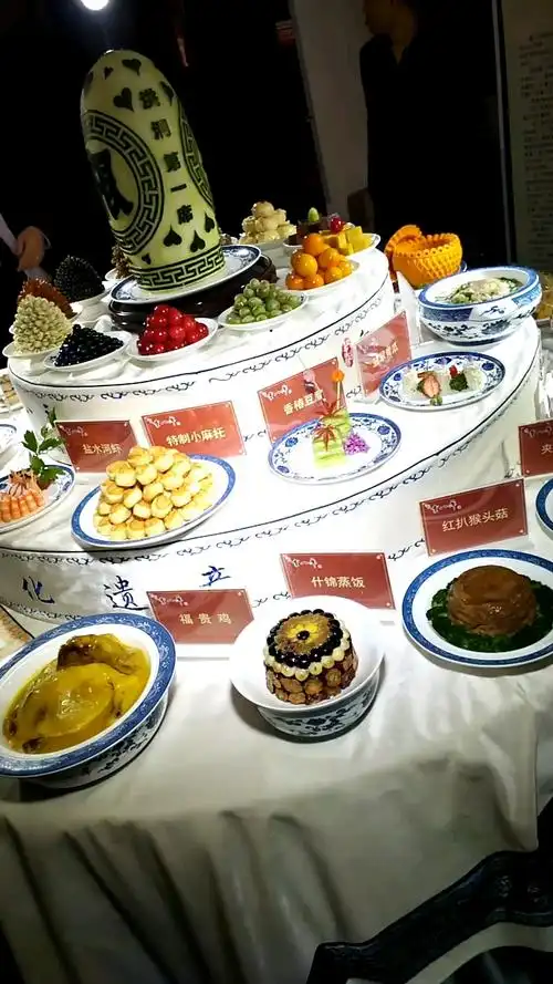 美食展台
