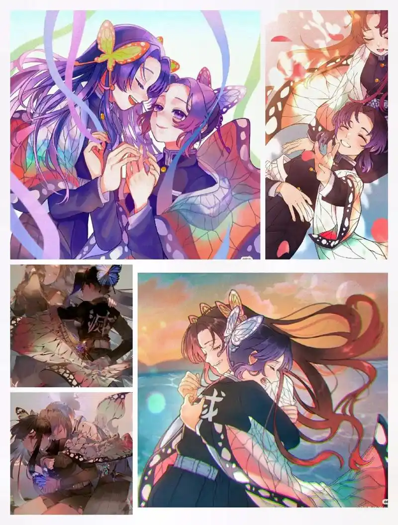 鬼灭之刃 #蝶屋三姐妹   精选壁纸 - 抖音