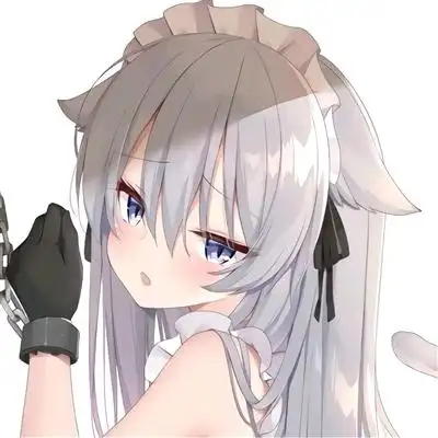 二次元猫耳朵少女头像(精选22张)