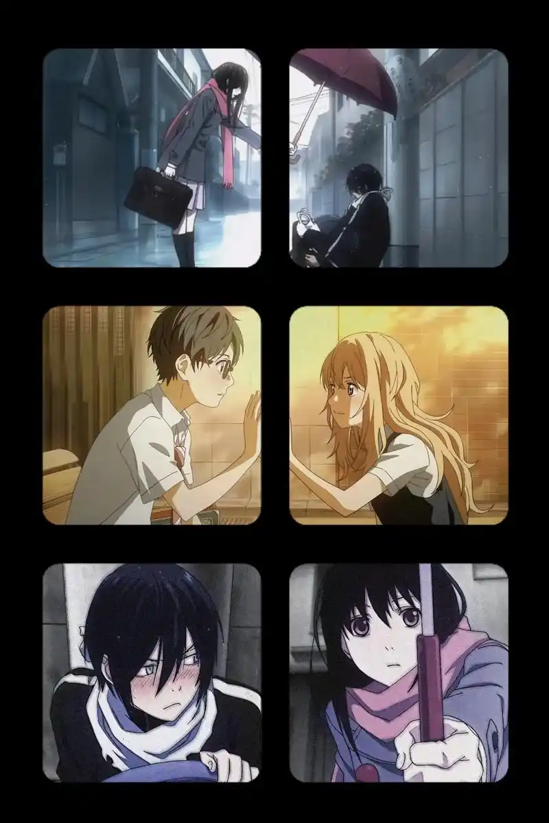 动漫背景图一人一半 情侣背景图  情侣朋友圈背景图  微信背 - 抖音