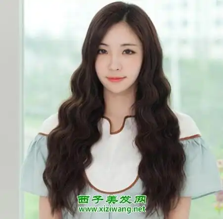 长发麦穗烫好看吗 女生长发麦穗烫发型效果图