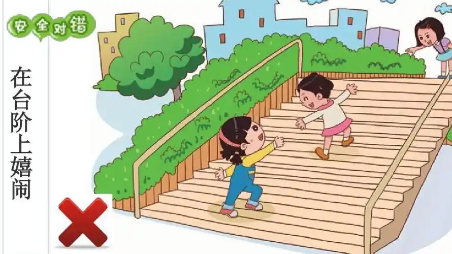 其它 安全课《上下楼梯》 写美篇  让幼儿学习上下楼梯的正确方法.