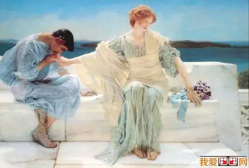 艺术欣赏:油画中的女性美(2)_世界名画_百科_我爱画画网_一个免费学