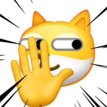 超拽的大黄脸 动态表情包之拒绝系列添加方式 【侵权请联系删除】微信