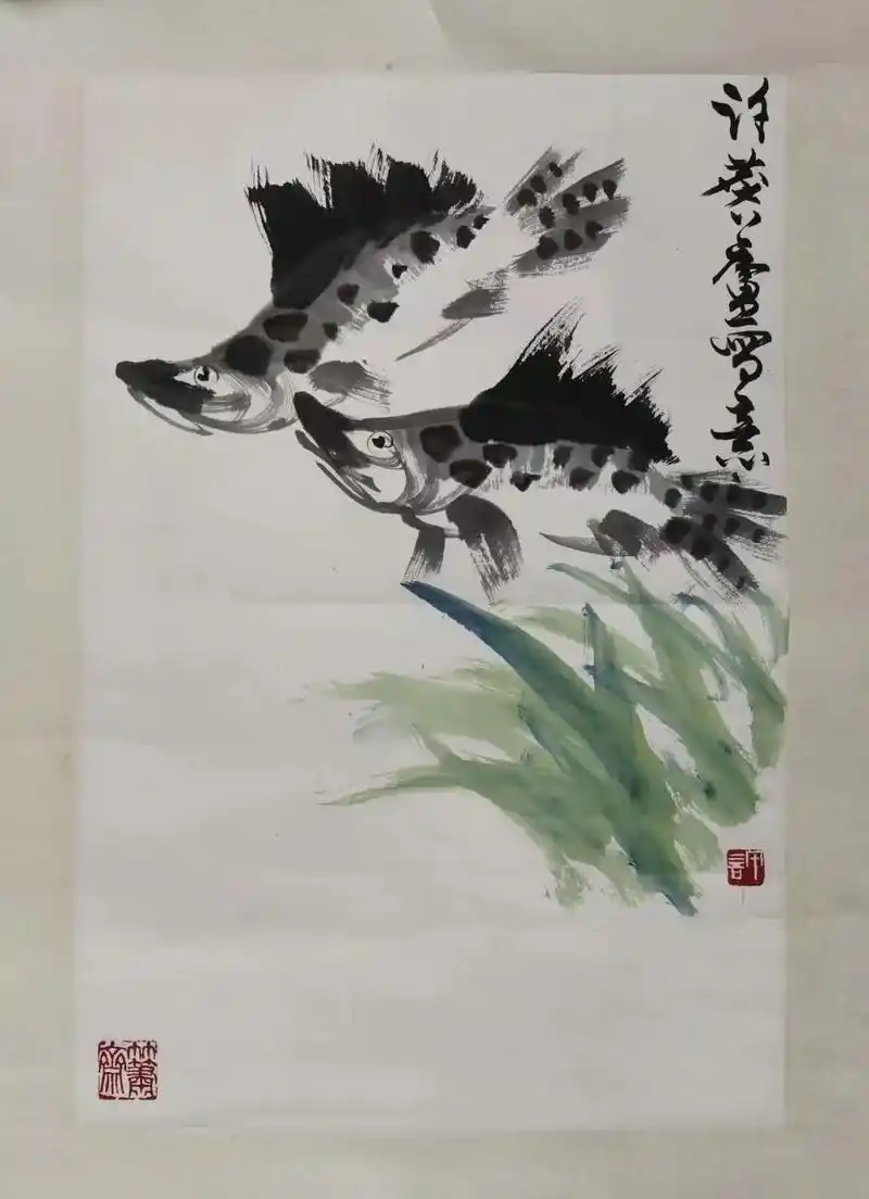 著名画家许麟庐作品