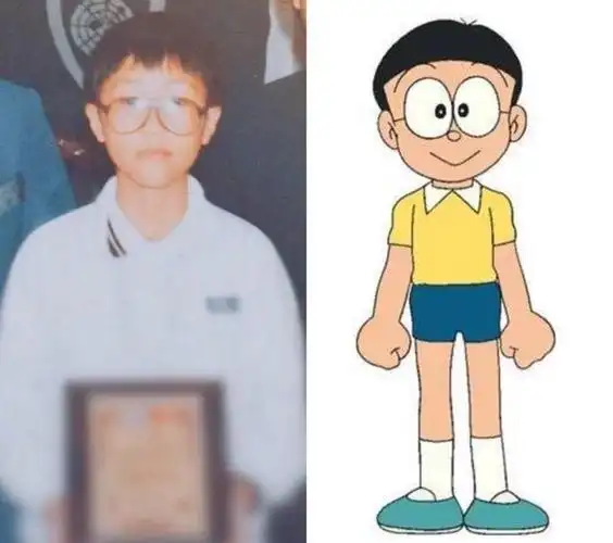 五月天阿信晒13岁童年照片超像哆啦a梦里的大雄