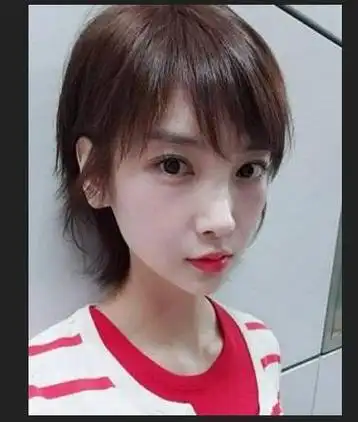 女生短碎发是什么样子?