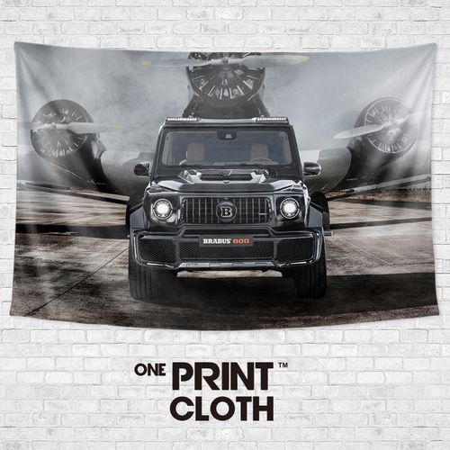 brabus巴博斯g800 g900改装大g汽车写真装饰背景墙布海报挂毯挂布