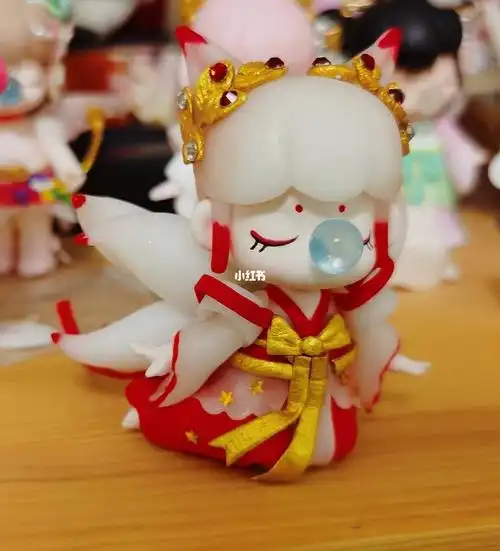 nanci超轻粘土自制九尾狐