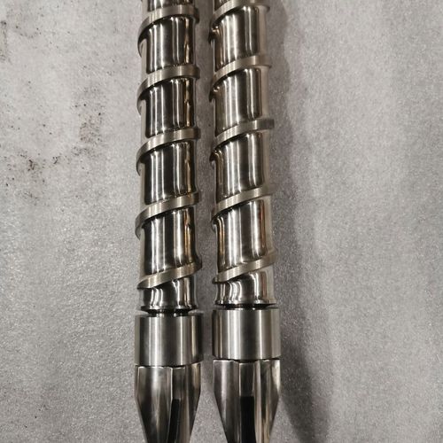 注塑机螺杆料桶炮筒海天海达海太挤出机立式机法兰火箭头三件套