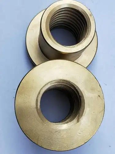 全铜圆法兰螺母 t梯形丝杆螺杆螺母tr10 12 14 16 20 24 28 30 36