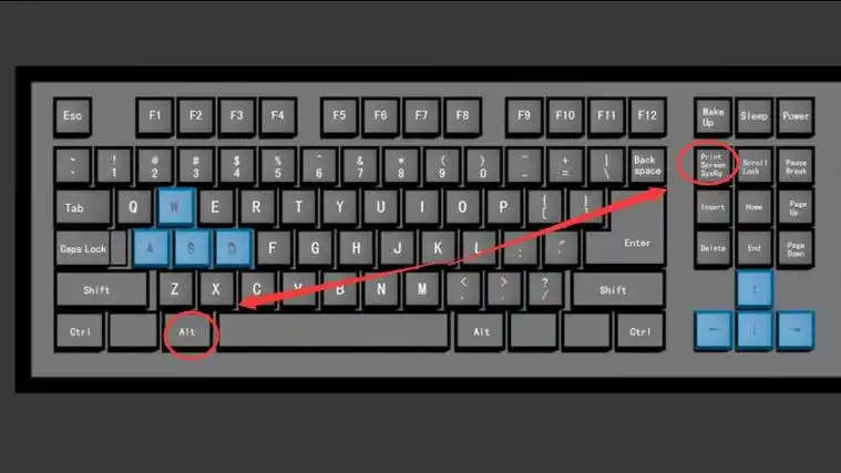 电脑快速截图按什么键(电脑上怎么快速截图按什么键)