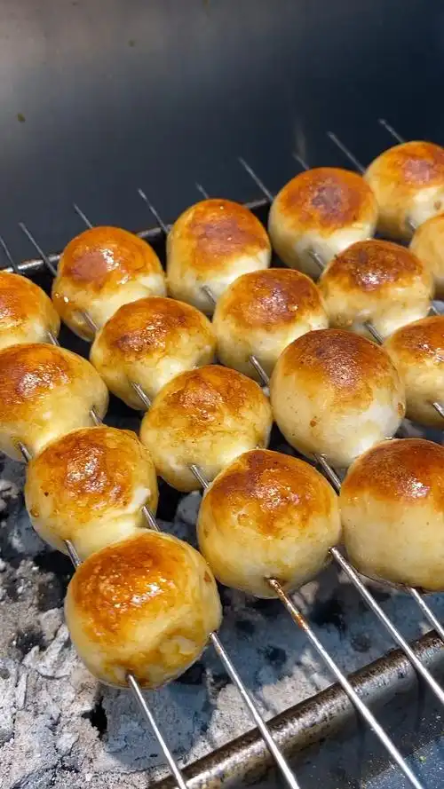 破壳计划#烧烤教程烤鱼丸