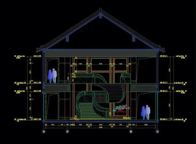 专业cad施工图施工图纸深化
