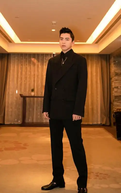 王大陆帅气有型西装写真图片