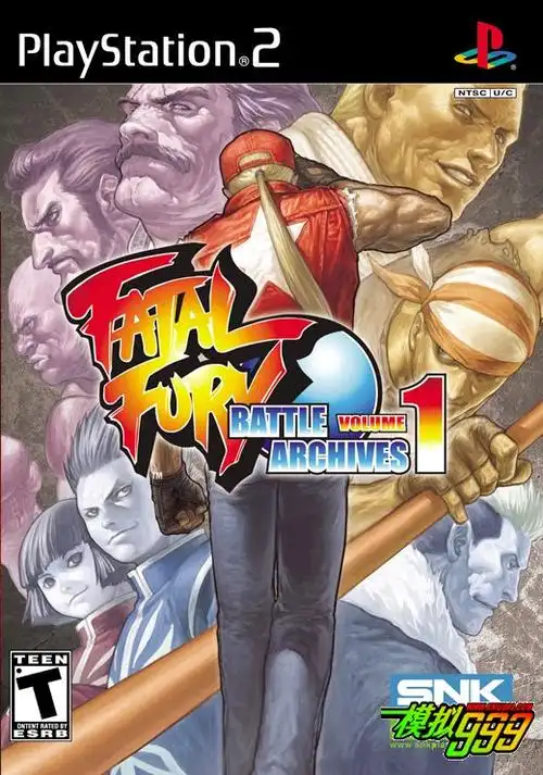 ps2《饿狼传说:战斗档案》日版