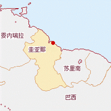 法属圭亚那国土面积