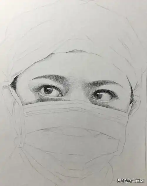 白衣天使怎么画,白衣天使怎么画简单又漂亮(素描每周一练)