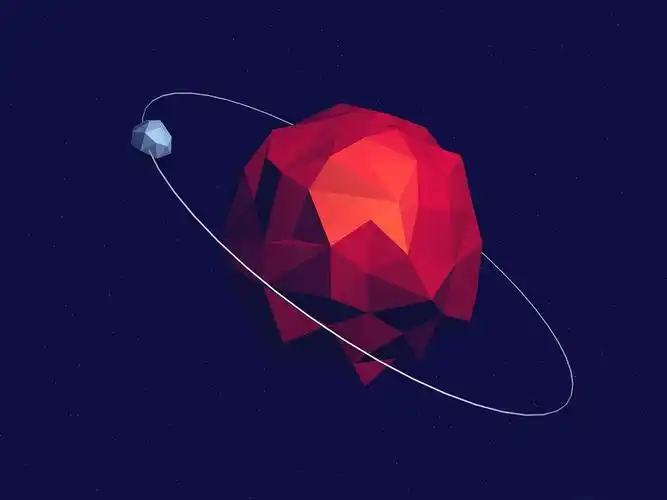 抽象星球-矢量艺术设计高清壁纸