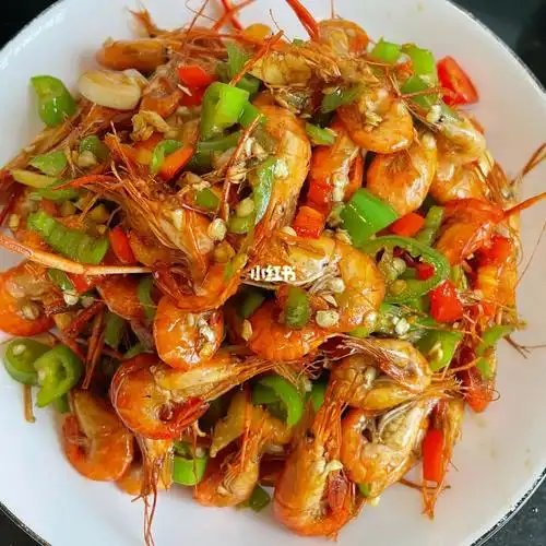 辣椒炒小河虾08