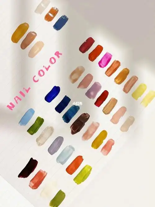 打翻调色盘指甲油合集