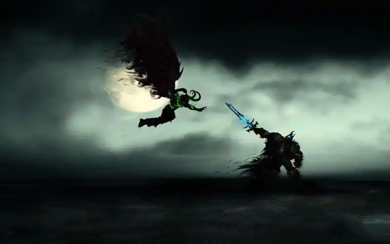 炉石传说全职业过巫妖王特别篇伊利丹怒风对阵阿尔萨斯