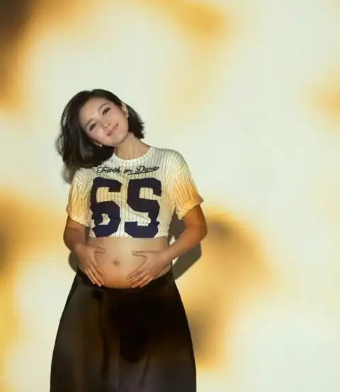 黄晓明晒孕照破假孕传言,这些准妈妈的孕照都美得发光啊!