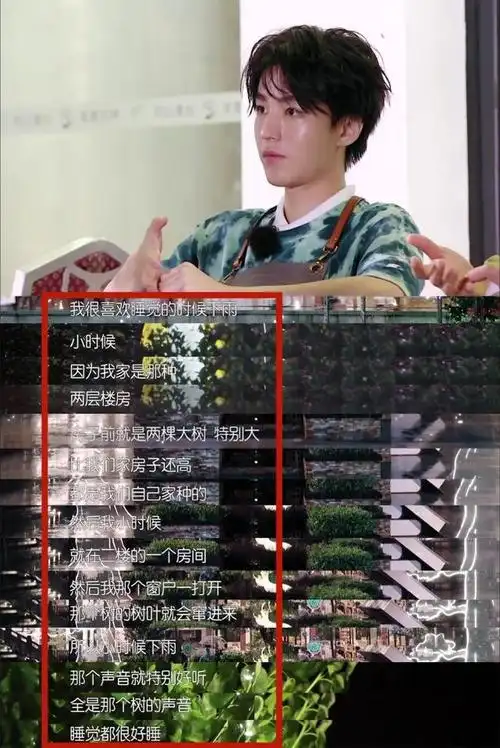 王俊凯自曝家中房子细节,有两层楼高,门前大树比楼还高!