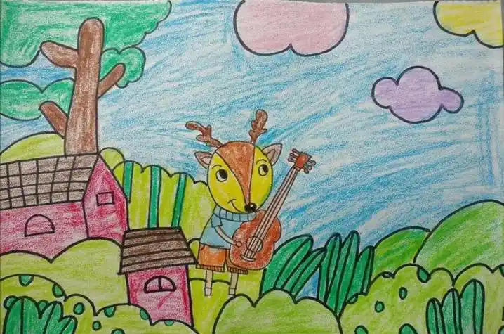 奇思妙想精工细作 孙园中心幼儿园大班组幼儿教师简笔画作品展