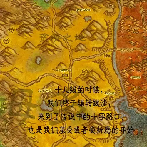 wow魔兽世界怀旧70级艾泽拉斯地图纯棉油画制作超大油画