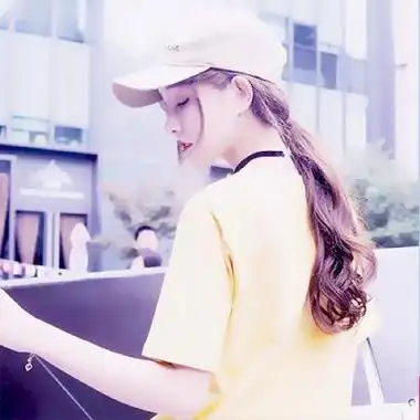 清新侧脸美女头像高清图片大全