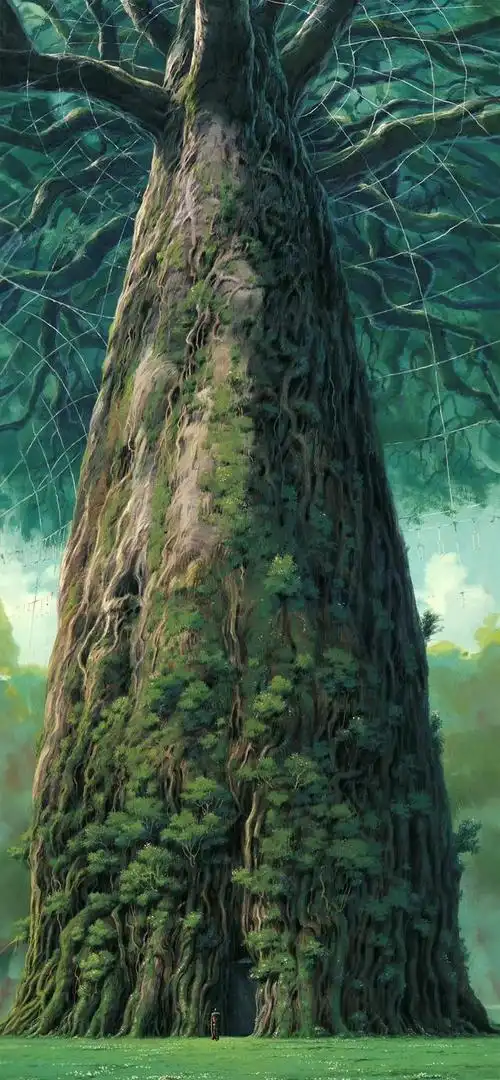 宫崎骏动画电影《天空之城》插画欣赏