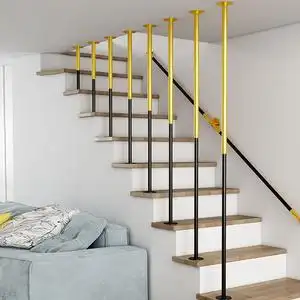 复式北欧侧装楼梯扶手护栏简约现代家用围栏别墅室内阁楼酒吧栏杆