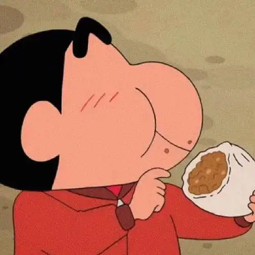 蜡笔小新吃包子头像