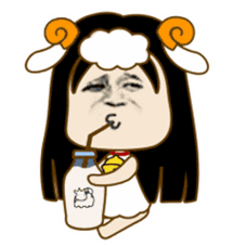 喝牛奶_喝牛奶表情