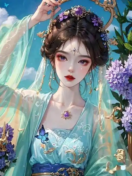 绝美的七仙女头像壁纸~快收藏吧!_古风_内容_楼兰