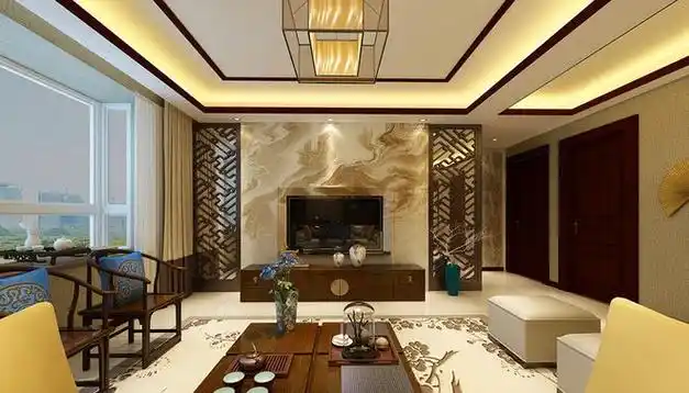 新中式家居:简约与优雅的完美共生|客厅|木雕|中式家具|现代简约_网易