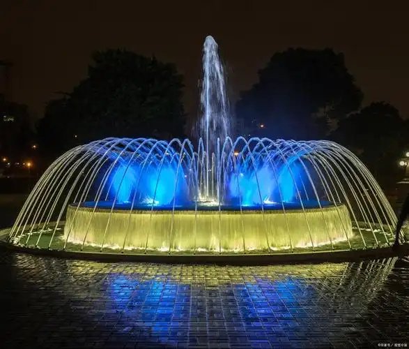 安阳喷泉厂家 人工湖广场音乐灯光喷泉制作公司