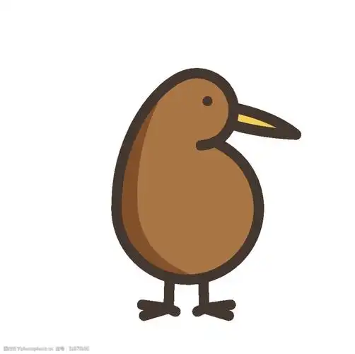 可爱卡通小鸟动物ai文件