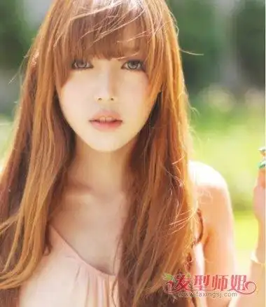 刘海是圆弧面剪什么发型好 气质刘海发型图片