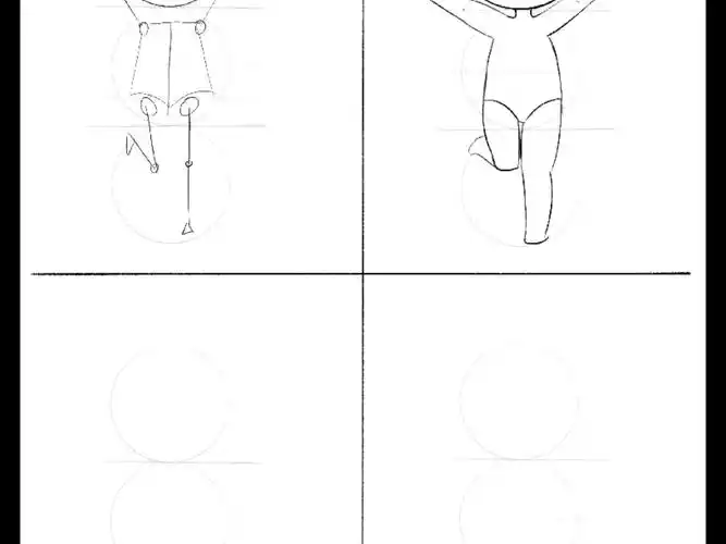 手抖星人零基础学画画之q版人物练习第二十四天