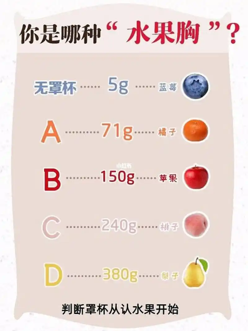 你是哪种 "水果胸 很多女生习惯以abcd罩杯大小为标准选择内衣98