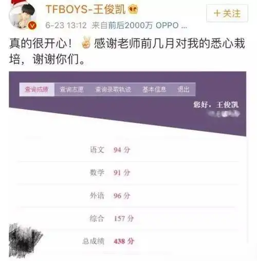 看看王俊凯高考前的学习时间表,你就明白他为什么有今天的成绩了.