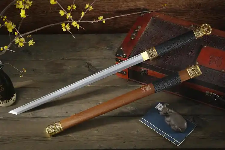 20寸龙吟环首汉刀未开刃