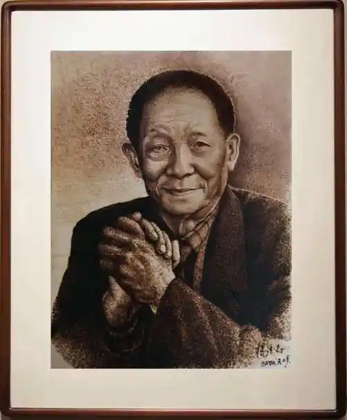 杨立志的平面烙画人物篇(一)