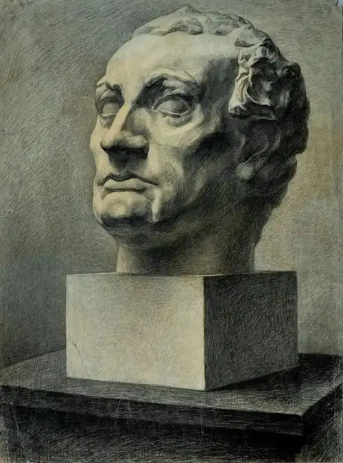 央美附中历届优秀素描作品节选