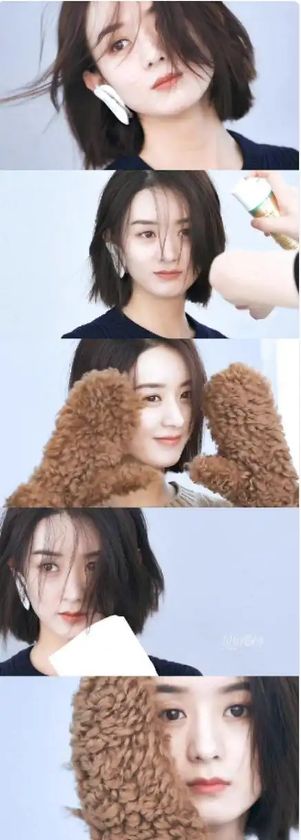 赵丽颖短发造型也能轻松驾驭 拿捏!